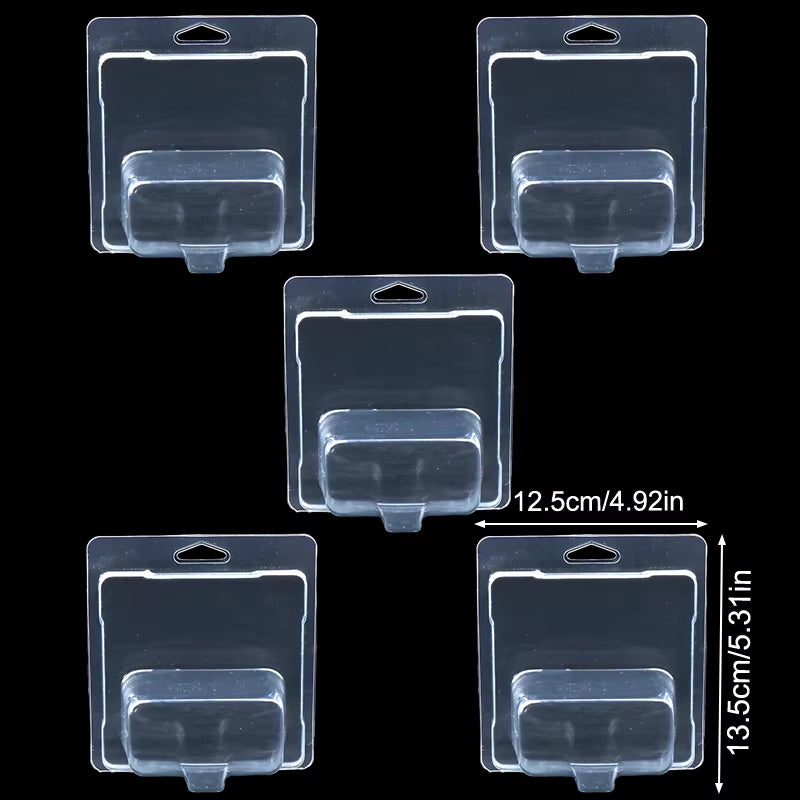 5Pcs Car Toy Transparent Display Case Hotwheels Protective Shell Boulevard Team Transport Model Card Board Collect Boys Gift